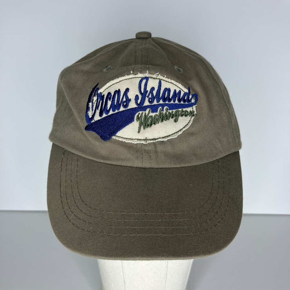 Orcas Island Green Kids Adjustable Hat