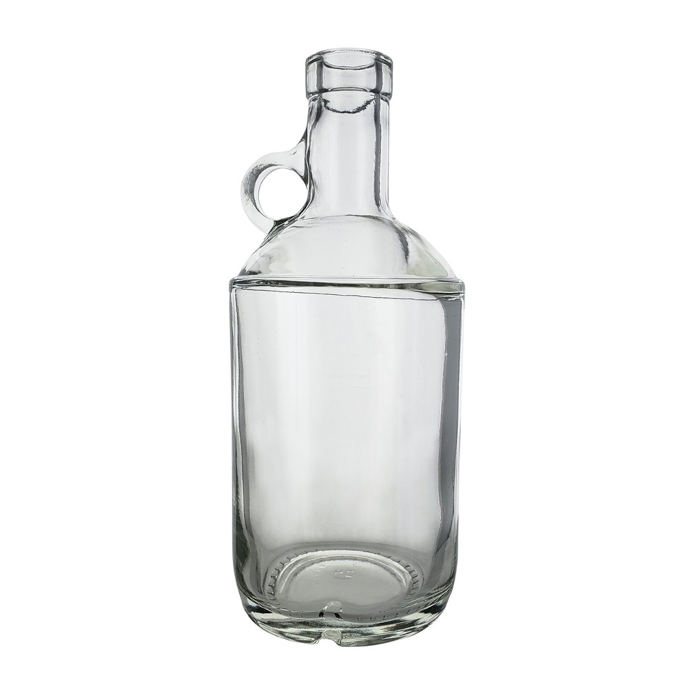 Clear 750ml Moonshine Bottle Single (21.5mm Cork Finish) 12 Count