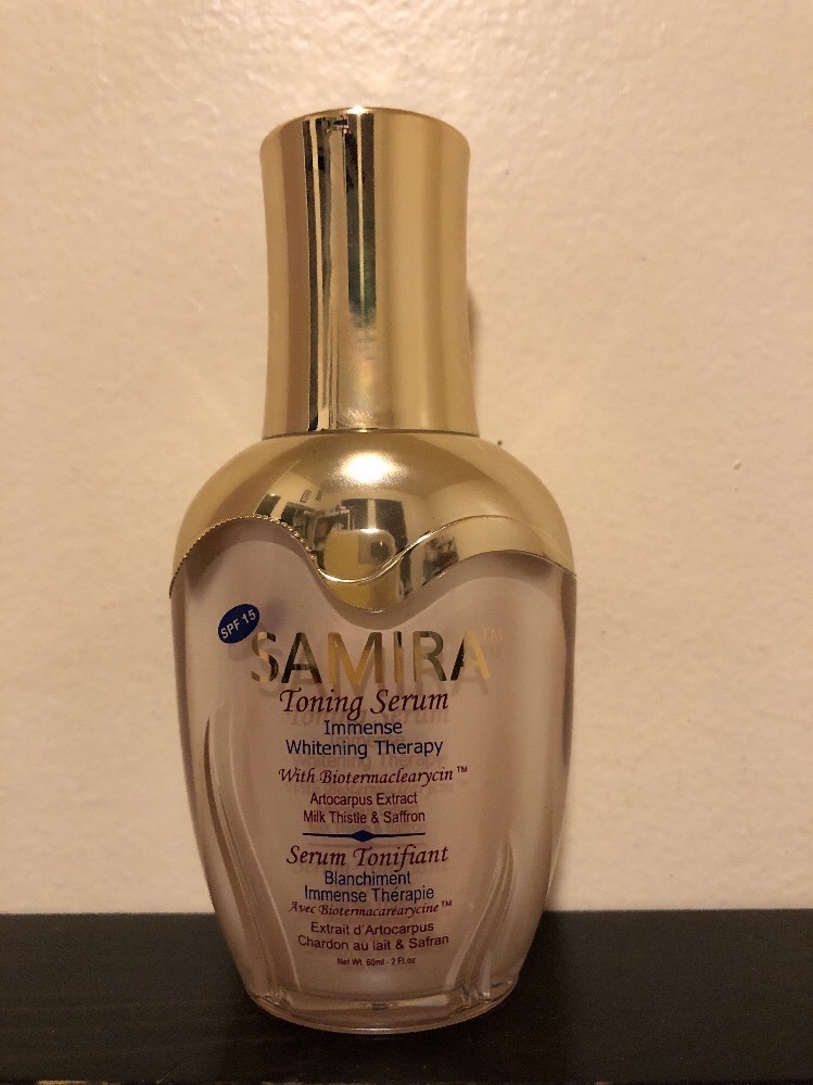 SAMIRA Toning Serum Immense Whitening Therapy 60ml. Samira