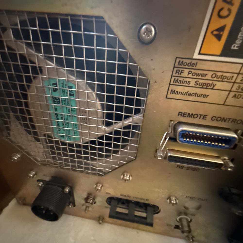 24957 ADTEC RF PLASMA GENERATOR, OUTPUT 2000WATT AX-2000EUII