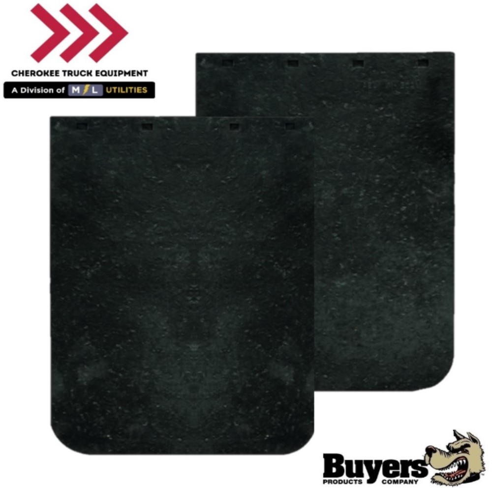 Buyers Products B2030LSP, Heavy Duty Black Rubber Mudflaps 20x30 "