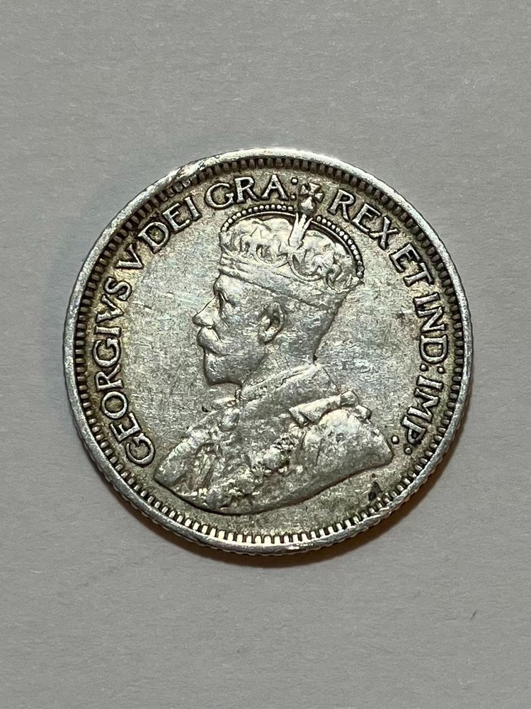 1919 Newfoundland Silver 10 Cents