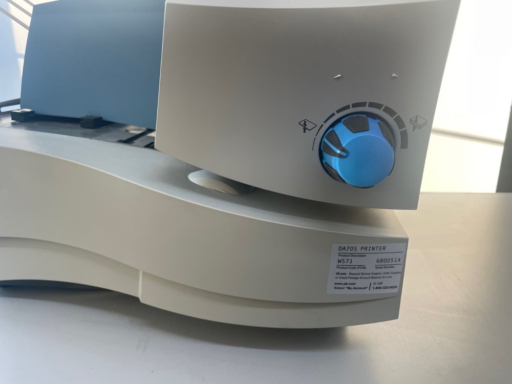 NEW-LIKE Pitney Bowes DA70s Address Printer - Total Lifetime Count: 11,401