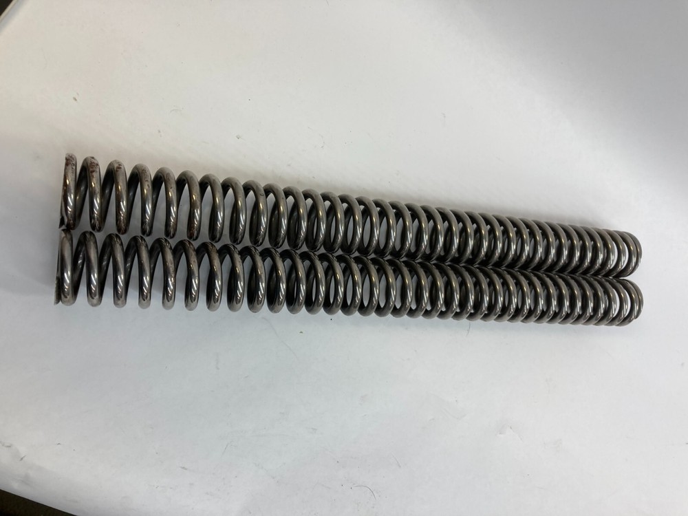 Harley Honda Triumph Chopper 18" outer front fork springs chrome look