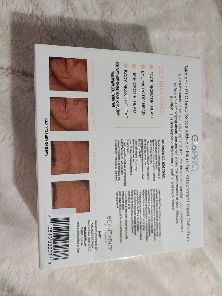 Glopro face eye, lip, and body attachments
