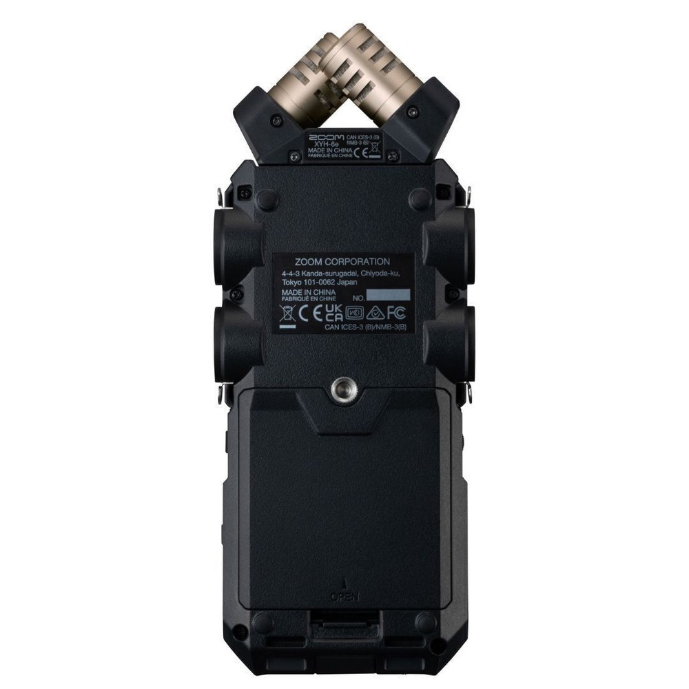 Zoom H6essential with 32-Bit Float and 6-Track Portable Recorder
