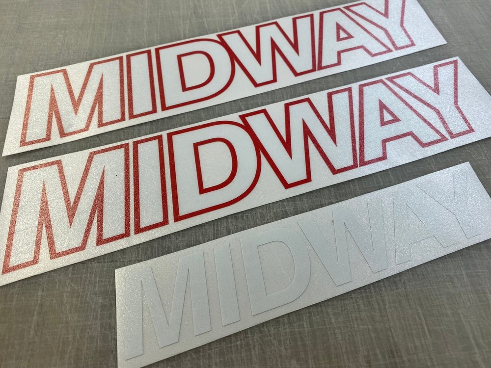 Arcade 1 up Terminator 2 midway Decals