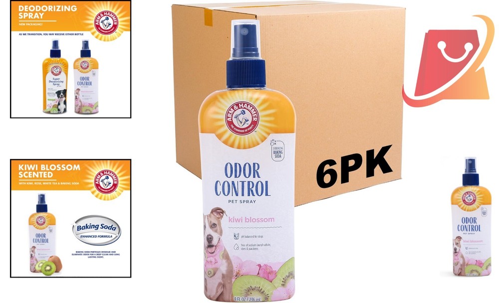Veterinarian Recommended Dog Deodorizing Spray - Between Baths Odor Eliminator