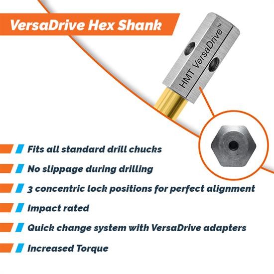 Holemaker Technology 301140-0002 Versadrive HD DrillTap 5/8-11UNC