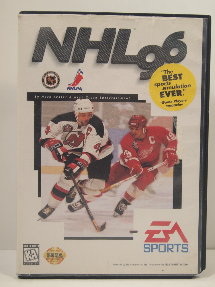 NHL '96 Case (SEGA Genesis) Authentic BOX ONLY