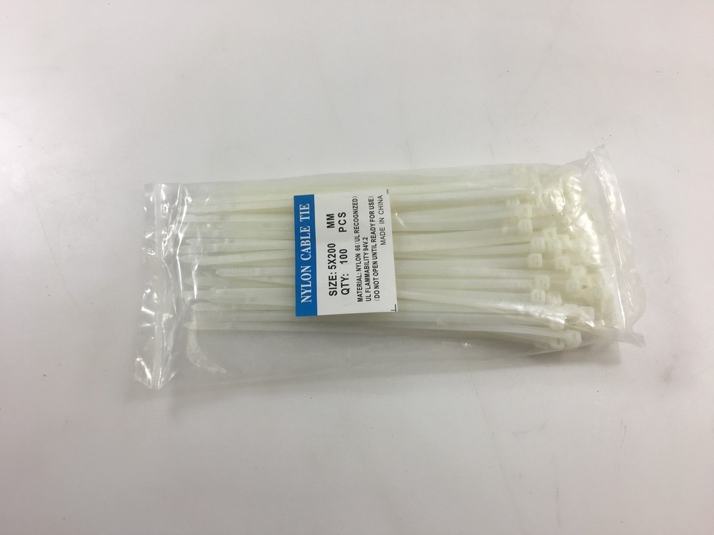 8" (200mm) Nylon Cable Ties ACT XACCM-4044