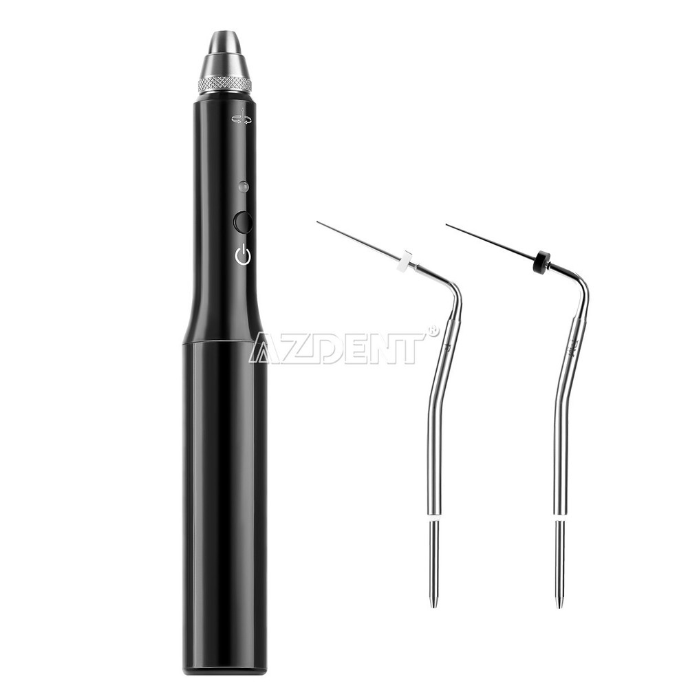 Dental Teeth Wireless Gutta Percha Obturation System Endo Heated Pen+2 Tips