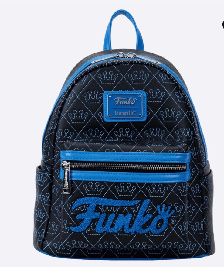 Funko Logo Black Mini Backpack NWT