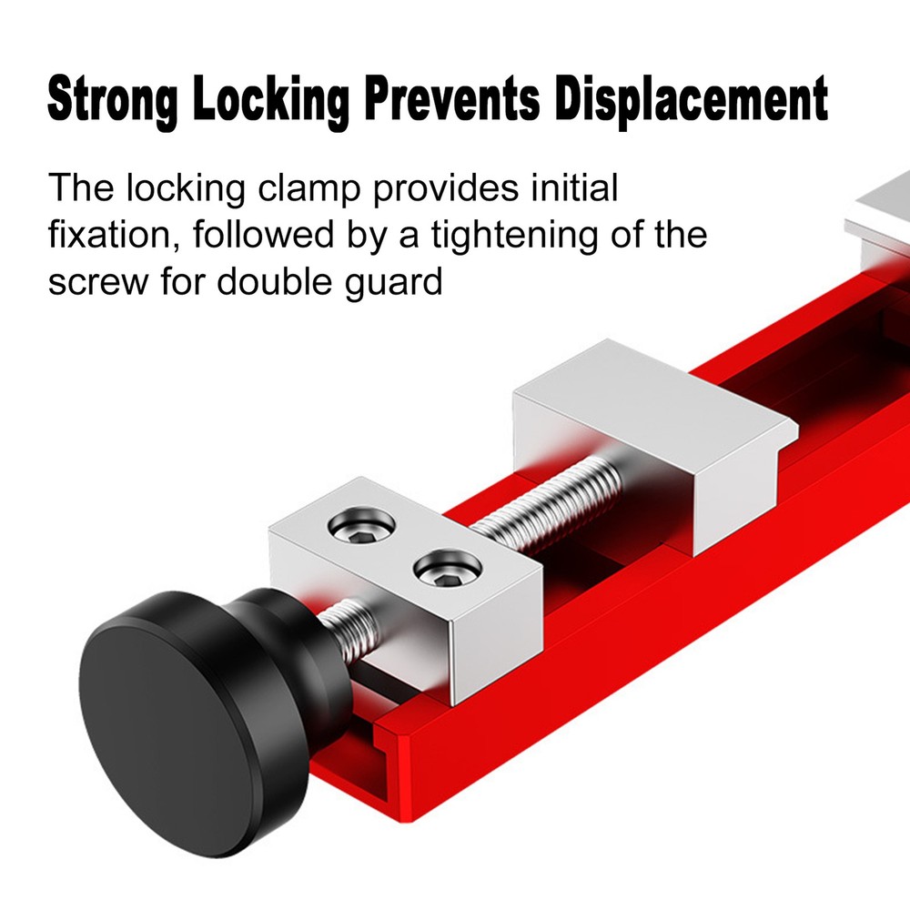 Adjustable Saw Guide Rail For Precise Woodworking DIY Projects