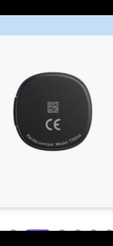 Tile Sticker - Black - 2-Pack By Life360