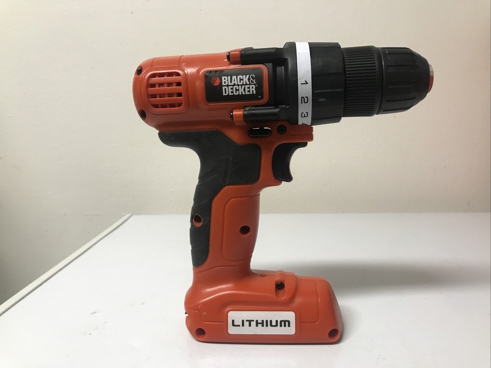 Black & Decker Lithium Cordless Drill 7.2 Volt Number Ldx172