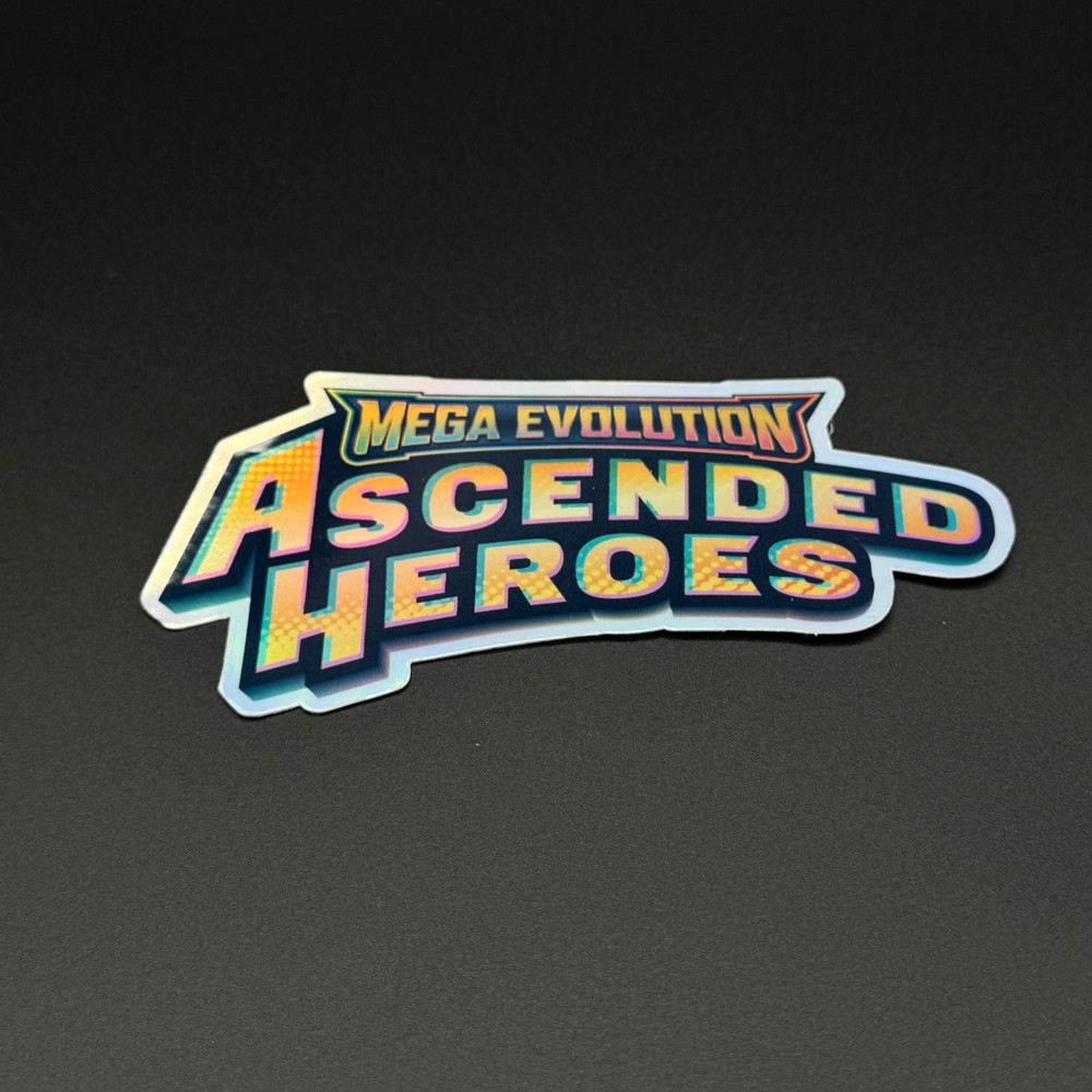 Ascended Heroes | Pokemon TCG Mega Evolution Holo Binder Sticker Label