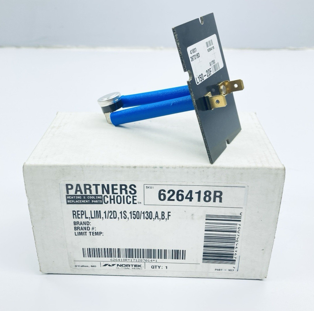 NORTEK L150-20F 626418 Auto Reset Limit Switch 3"