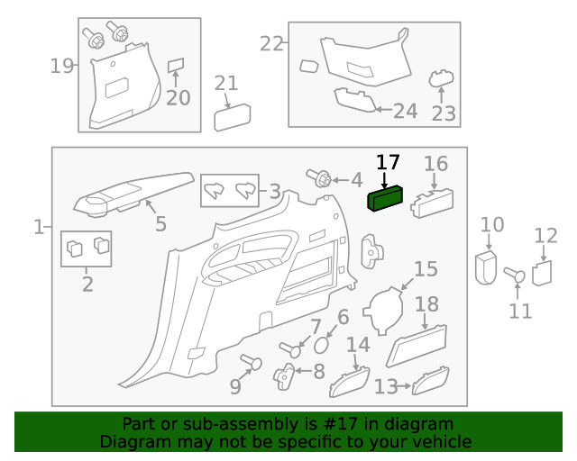 Genuine GM Radio Control Switch 15891370