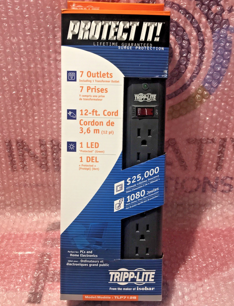 Tripp Lite TLP712B Surge Protector