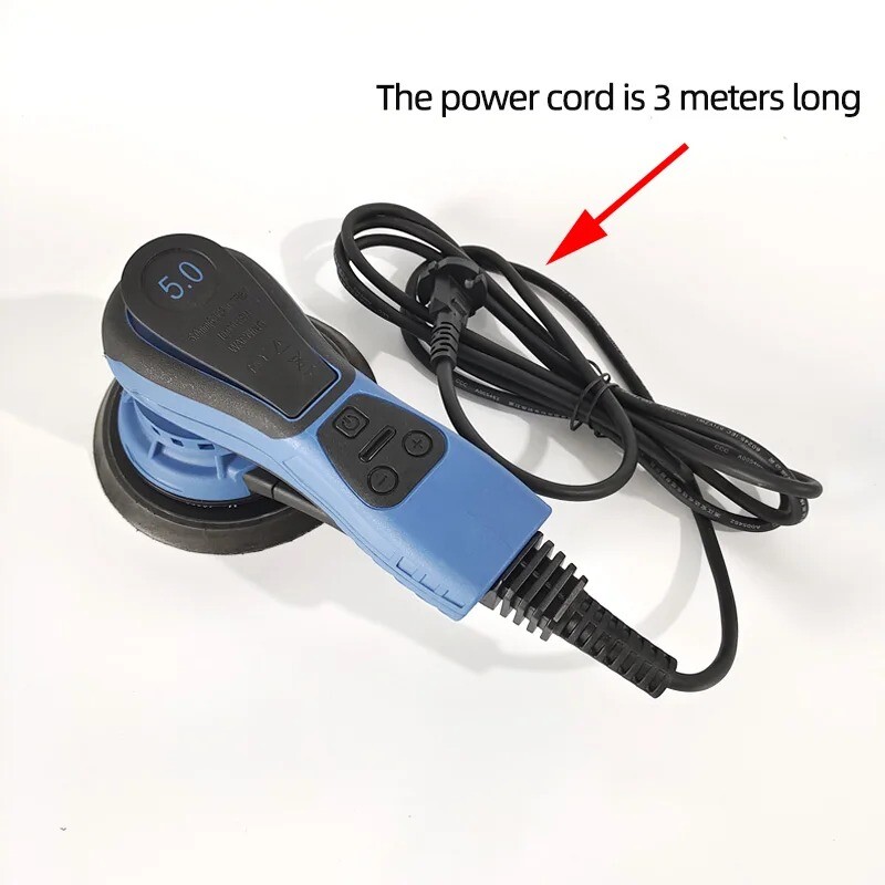 Blue Grinding Machine Orbital Motor Electrical Multifunction Vacuum Dry