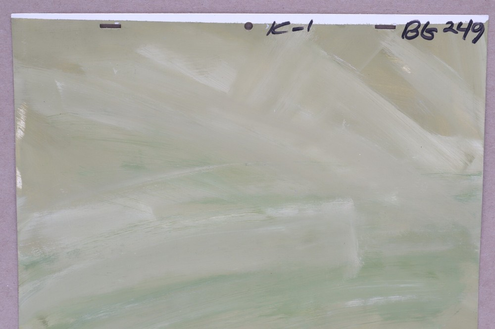 Original Hand Painted Animation Production Background (222-31)