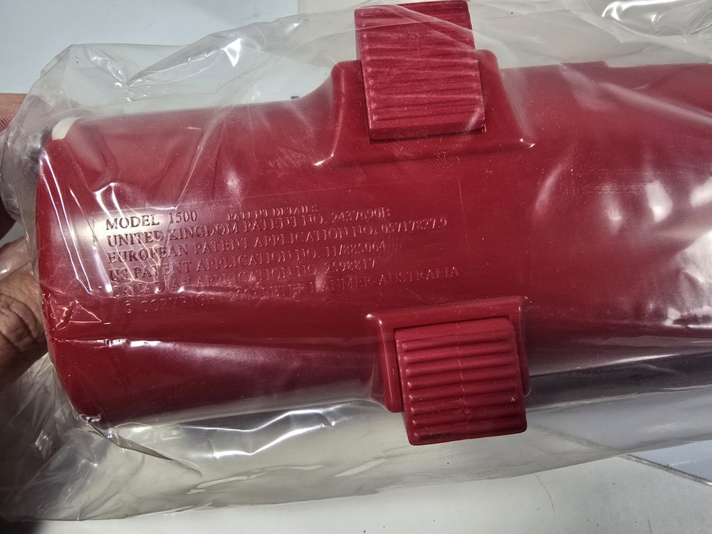 New Wrap Master Plastic: Wrap Dispenser Cutter - Red Grey Model 1500