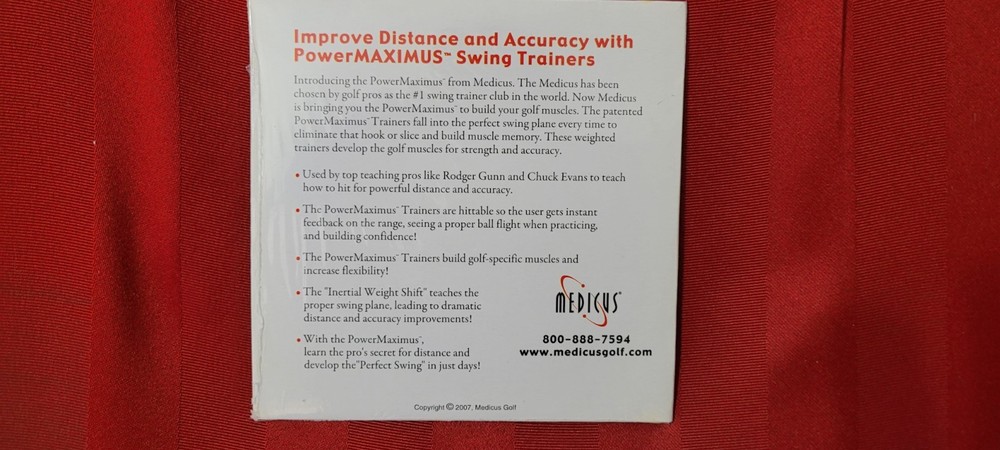 MEDICUS HEAVY DRIVER, TRAINING AID WITH DVD.