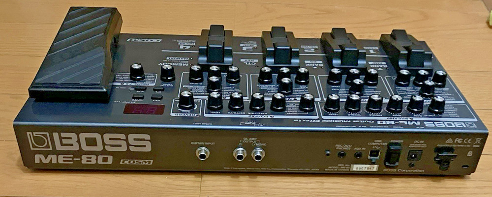Boss ME-80 Guitar Multiple Effects Multi Effects Used From Japan