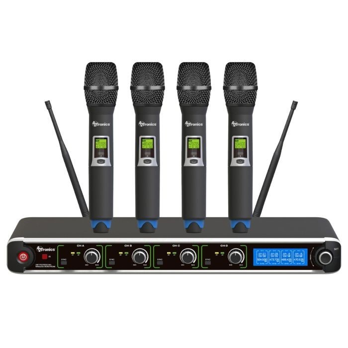 AVTronics Professional 200 Channel UHF Wireless Microphone System