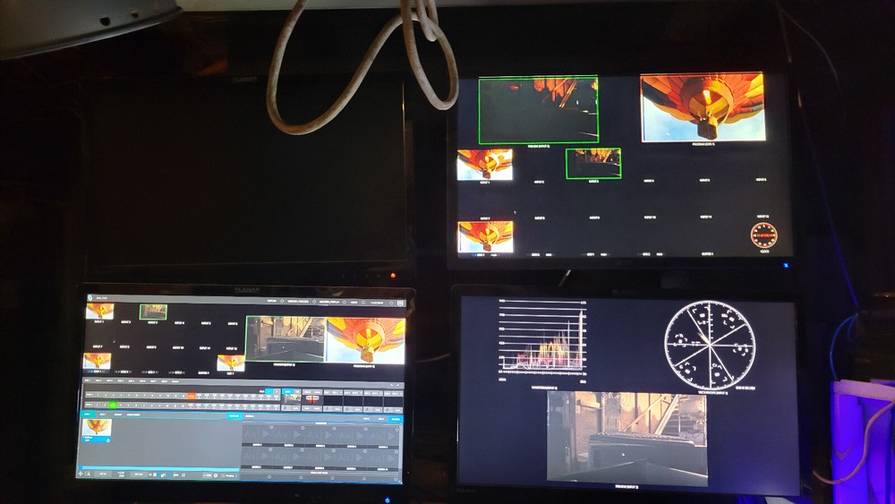NewTek TriCaster 8000 Enhanced with Windows 11 Live Panel Virtual set editor