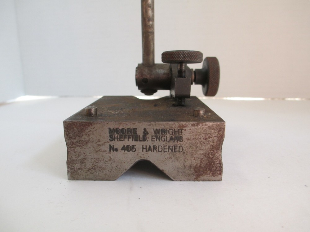 MOORE & WRIGHT No 405 HEIGHT GAGE VINTAGE PRECISION Tool Scribe C69