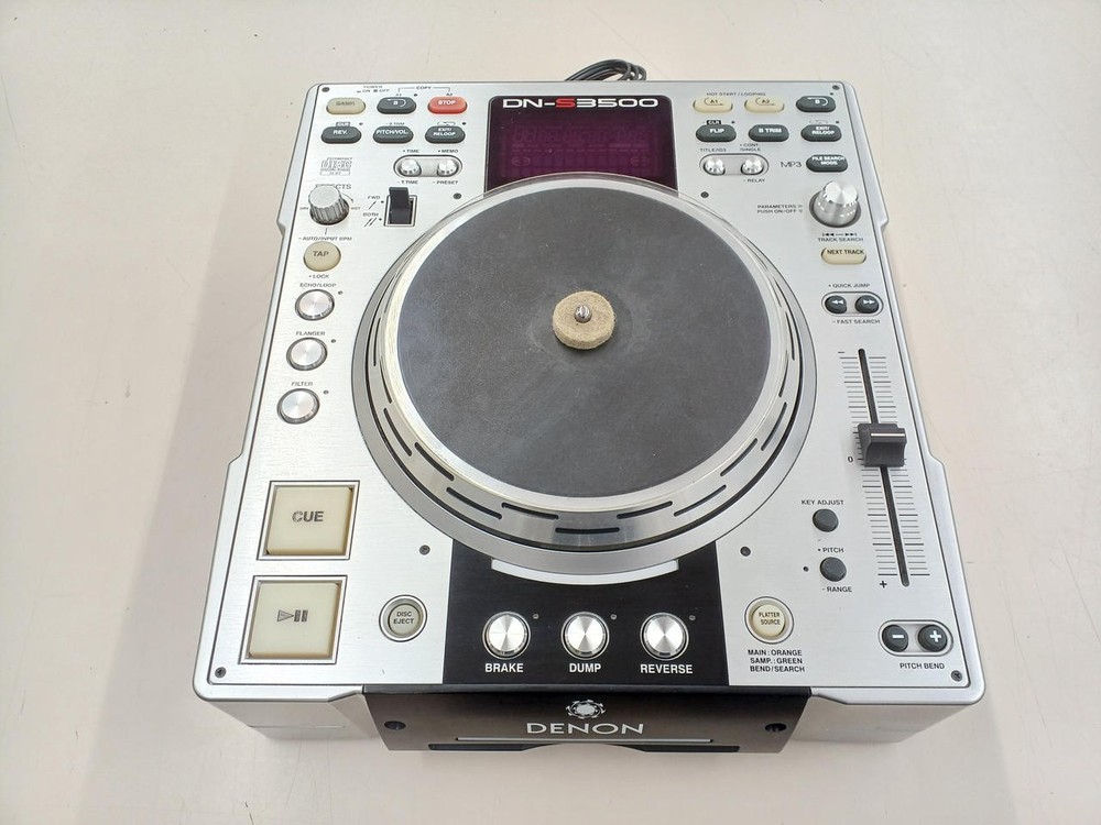 DENON DN S3500 DJ CD Player Timecode Ready Professional Grade Excellent