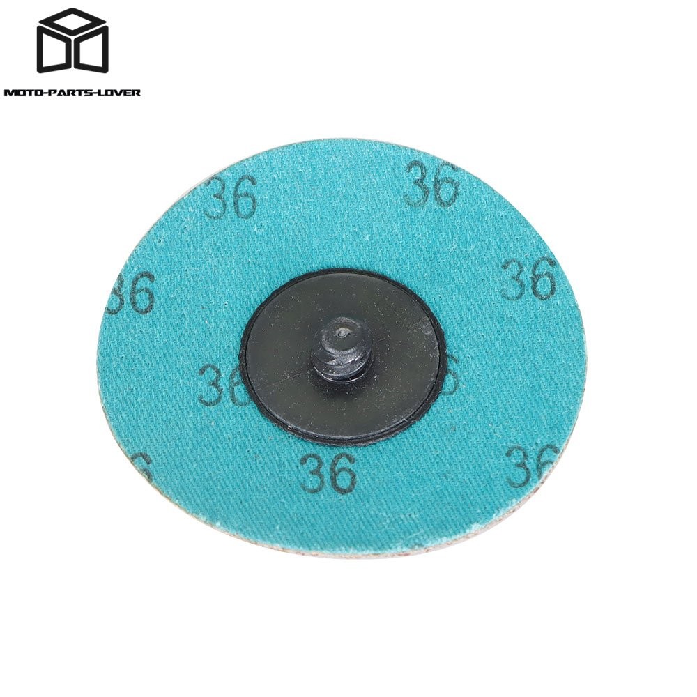 25 Pack 3" 36 Grit Aluminum Oxide Roll Lock Die Grinder Sanding Discs US