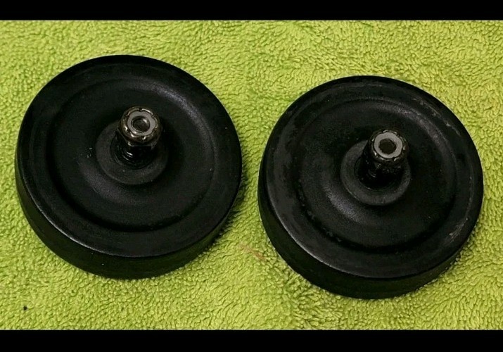 2 Two Bowflex Ultimate Transport Wheel Wheels Roller Rollers