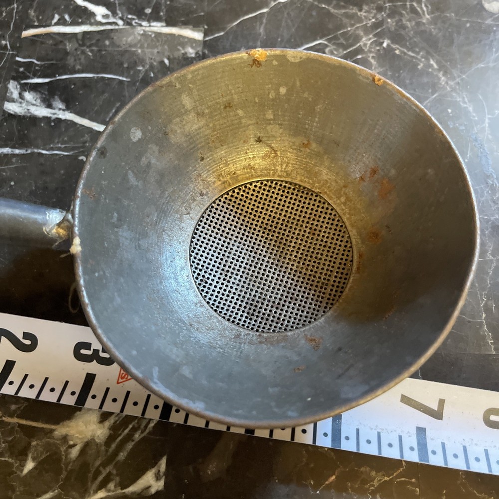 Antique Tin Fine Strainer