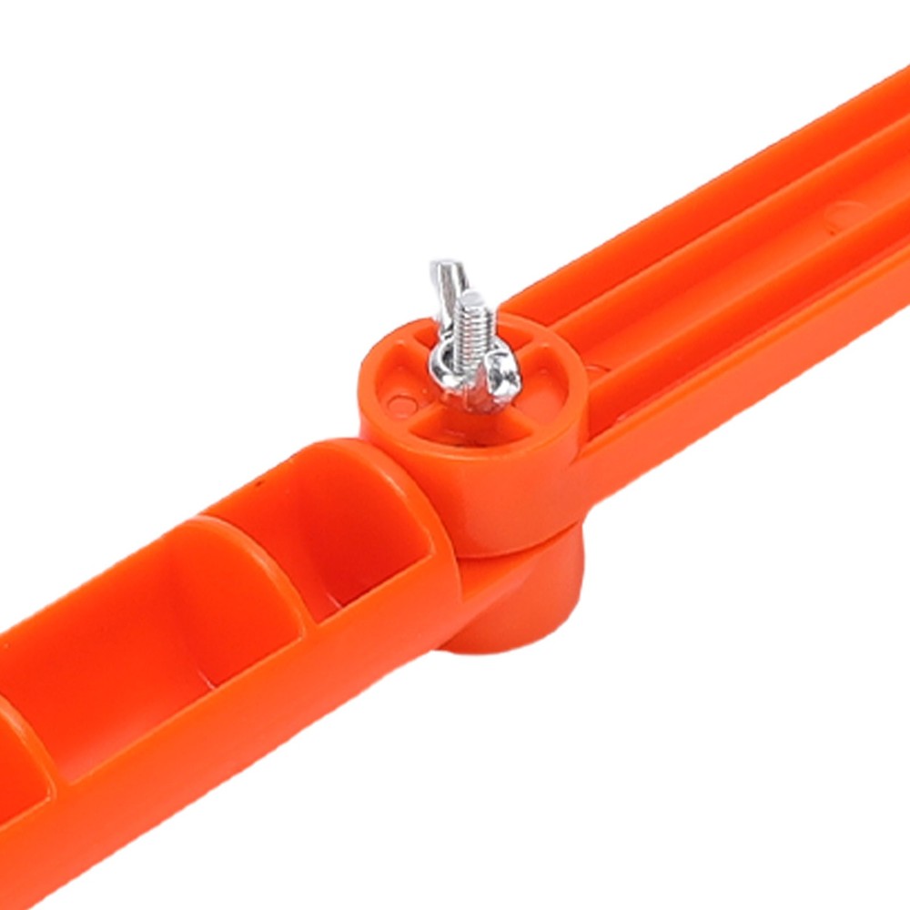 Mini Rake Head Rotating Handle Rake Tool for Removing Leaf Debris From Roof NEW
