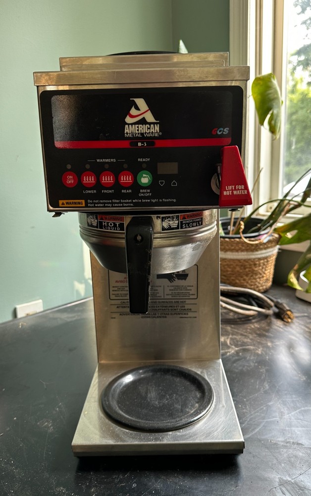 Grindmaster B-3 Commercial 3 burner PrecisionBrew Coffee Maker w/ 4 decanters!