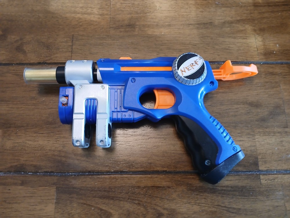 Modified Nerf Nitefinder (2004) - Blue Edition