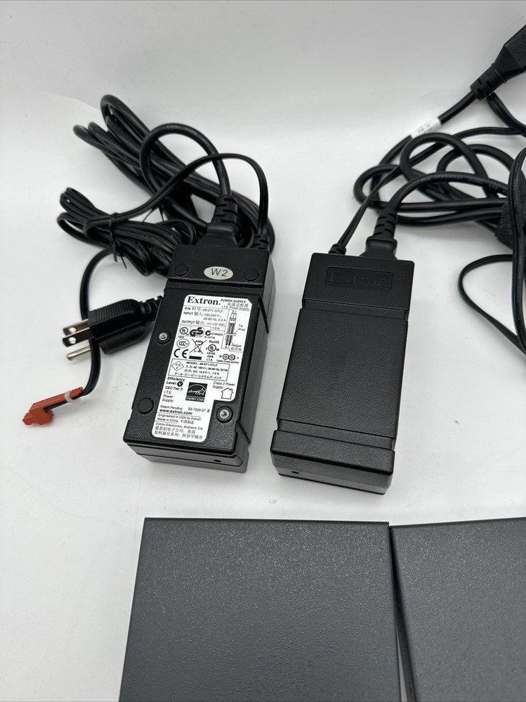 Extron Electronics DVI HDMI 201 Tx/Rx 60-806-01 Transmitter Receiver Set W/Power