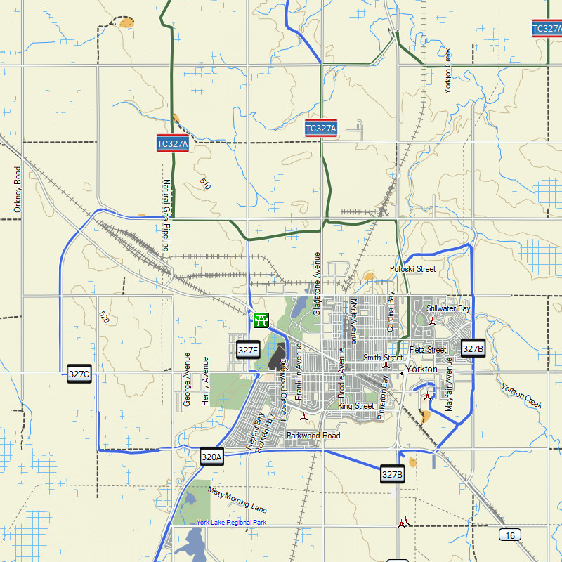 TrakMaps Snowmobile Saskatchewan - Garmin GPS Map