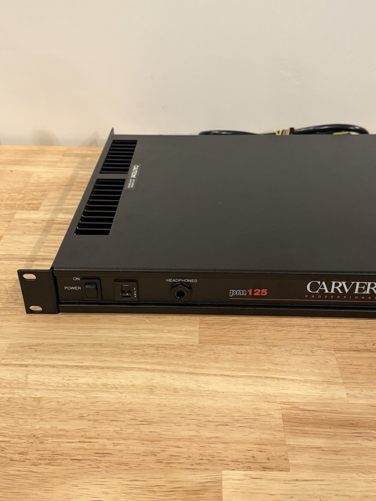 Carver PM-125 Stereo Professional Reference Power Amp