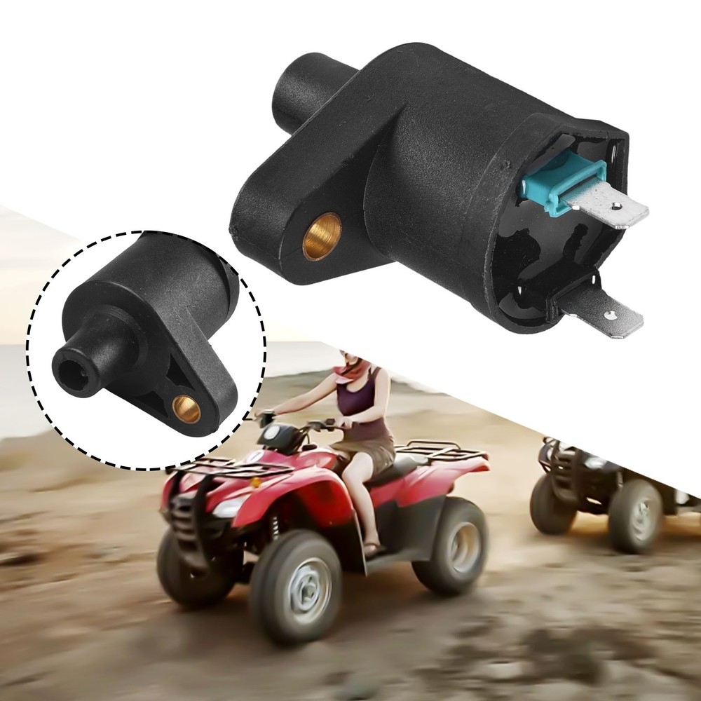 Motorcycle Ignition Coil High Performance Scooter Ignition Coil 12V Black