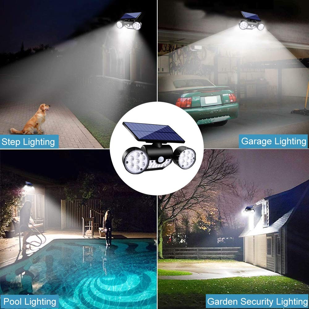 Ollivage Solar Lights Outdoor, Motion Sensor Security 1 Pack, 1 Pack