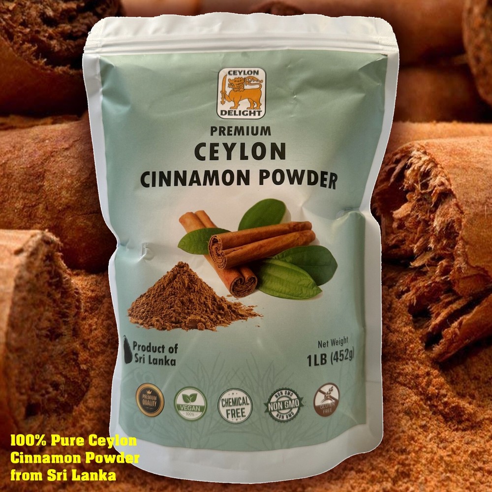 Premium Ceylon Cinnamon Powder, 80 Oz / 5 LB