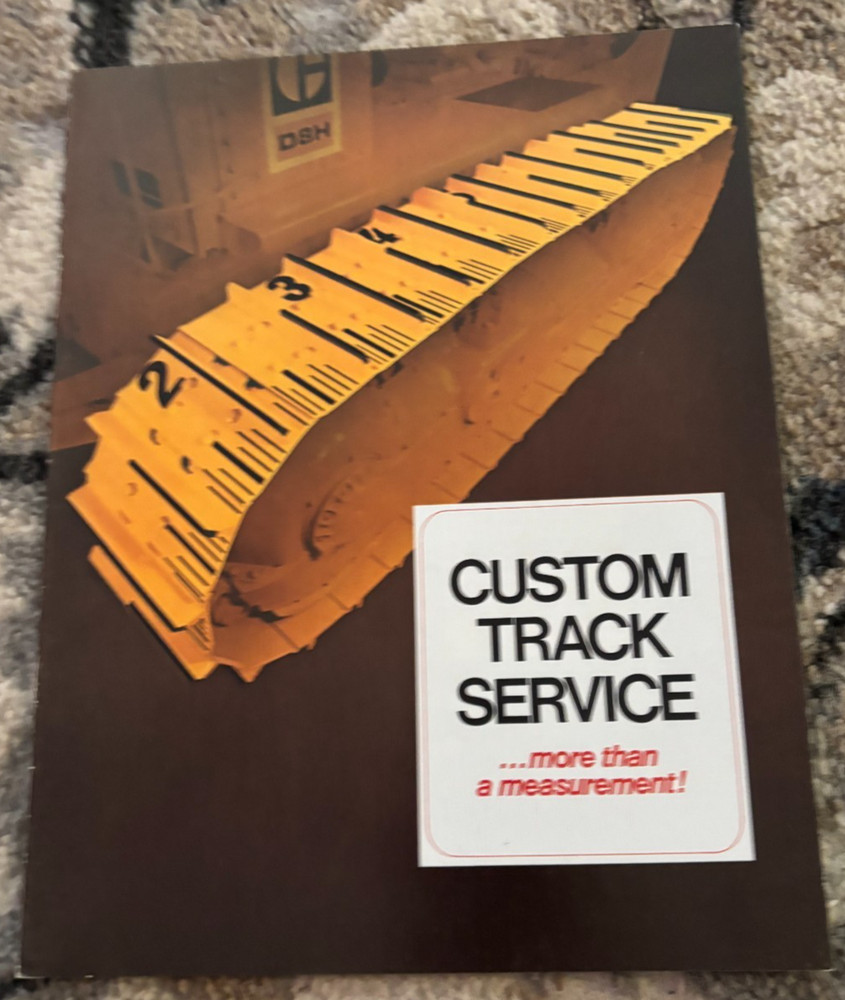 Caterpillar CAT Custom Track Service Brochure AMIL25