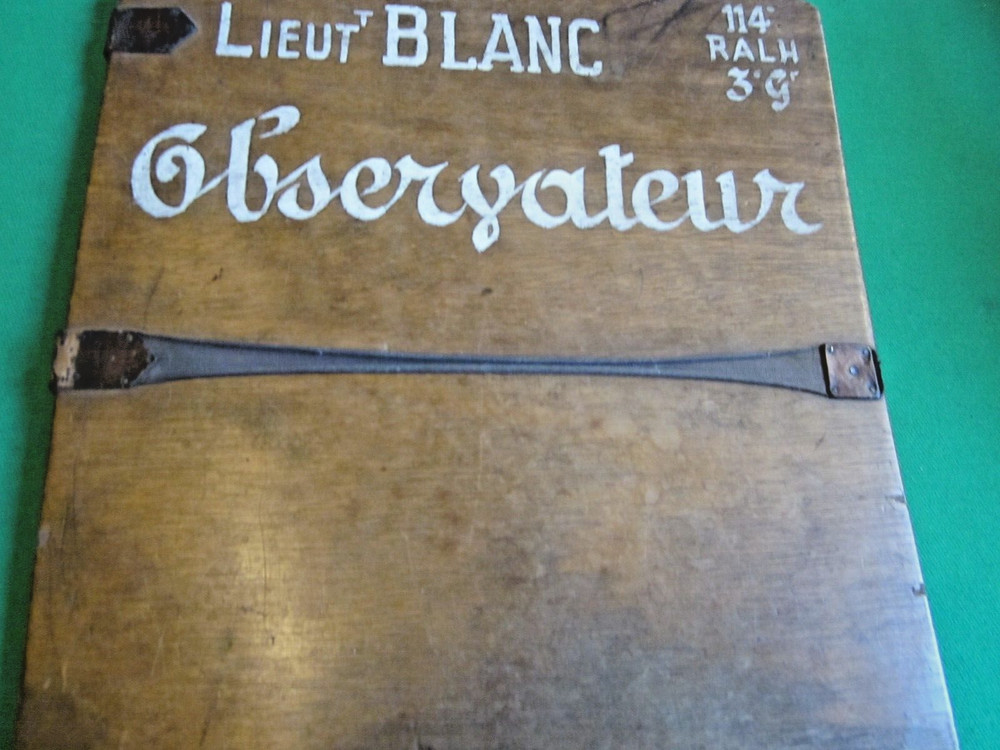 Antique German Primitive Military Portfolio/Folder.