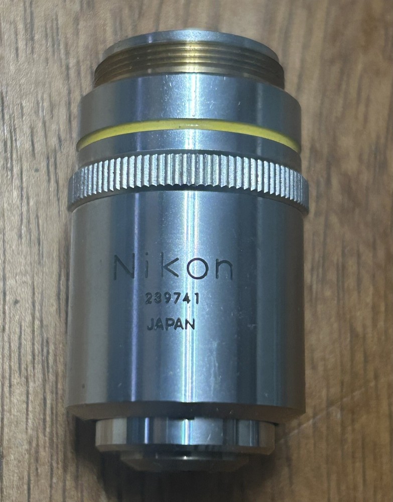 Nikon microscope objective Plan 10/0.25