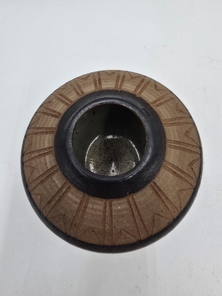 Llse Grohmann Small Bud Vase Ceramic Studio 3” MCM