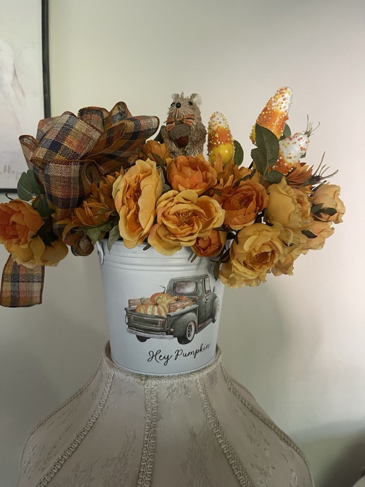 Beautiful Handmade Fall Centerpiece